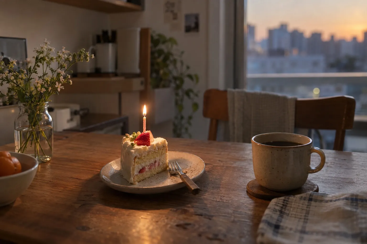 아무도 미역국을 끓여 주지 않는 생일
